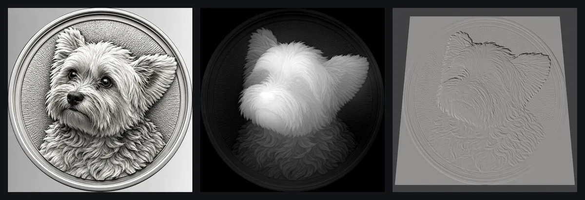Screenshot of Relief Depth Studio